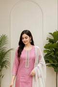Dusty Rose Kurta Set