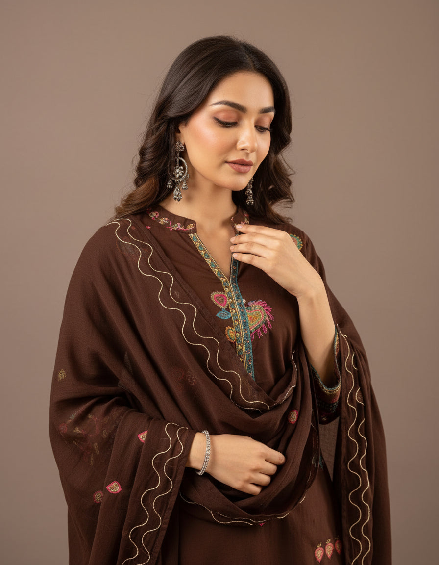 Cocoa Meadow Palazzo Set